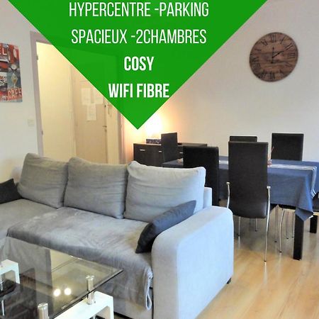 Le Voltaire -2 Chambres- 70M2- Hypercentre-Parking-Wifi Fibre- Nouvelle Literie Tarbes Exterior photo