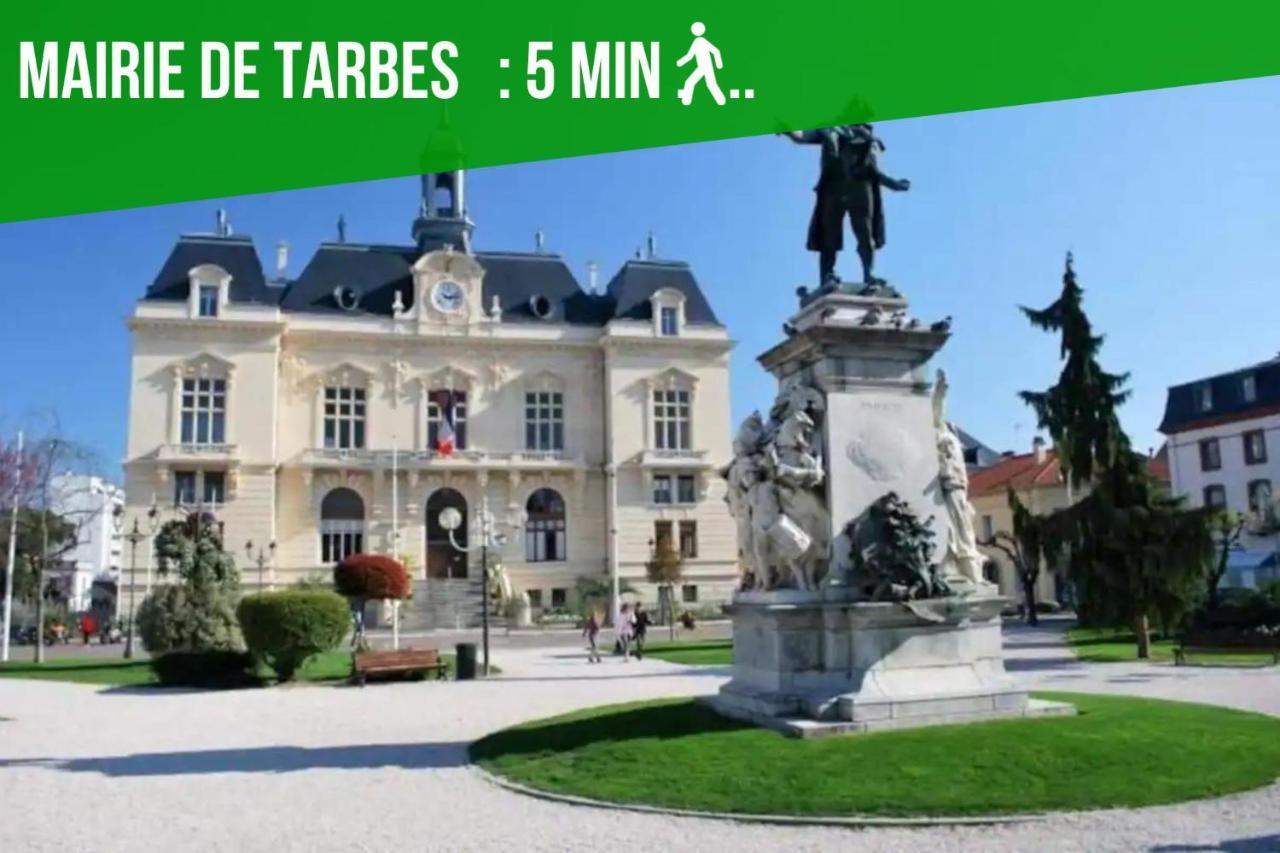 Le Voltaire -2 Chambres- 70M2- Hypercentre-Parking-Wifi Fibre- Nouvelle Literie Tarbes Exterior photo